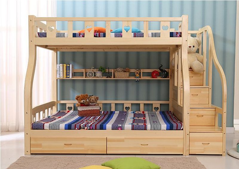 Ưu và nhược điểm của các loại giường tầng cho bé bằng gỗ 1