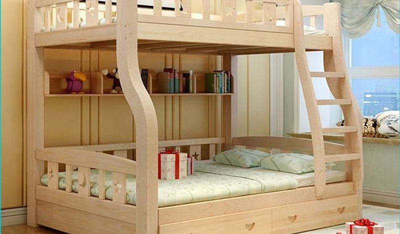 Ưu và nhược điểm của các loại giường tầng cho bé bằng gỗ 2